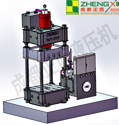 四柱液壓機模具安裝前視頻和注意事項,記得要看哦！